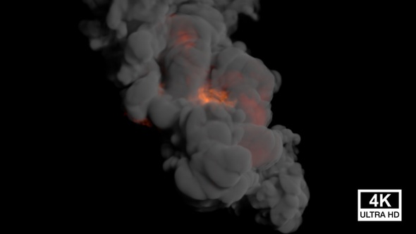 Fire With Smoke Flow 4K alt
