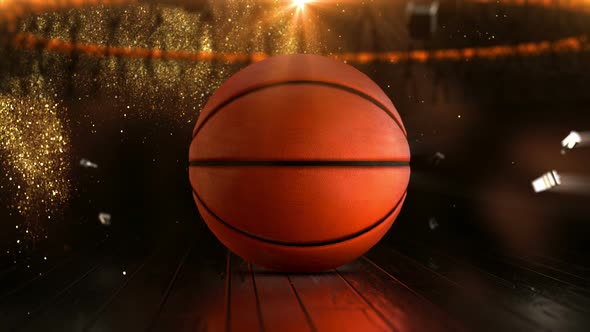 Basketball Sport Background Loop alt