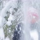 Snow falling on womans head - VideoHive Item for Sale
