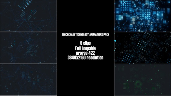 Blockchain Technology Animations Pack alt