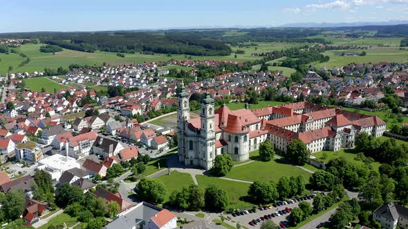 Ottobeuren Abbey, Ottobeuren, Swabia, Bavaria, Germany