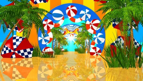 Summer Kids Background alt