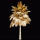 Golden Palm Tree In The Wind - VideoHive Item for Sale