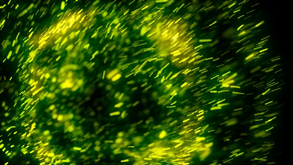 Green Particles Explosion V2