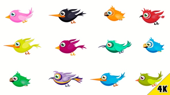 Cartoon Birds