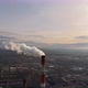 Smoke From Chimneys, Aerial View - VideoHive Item for Sale