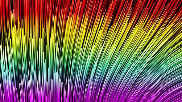 LGBT Rise Grass Colors Background 4K