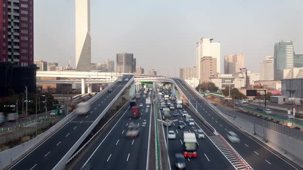 Road Traffic City Transport Highway Stream Tokyo