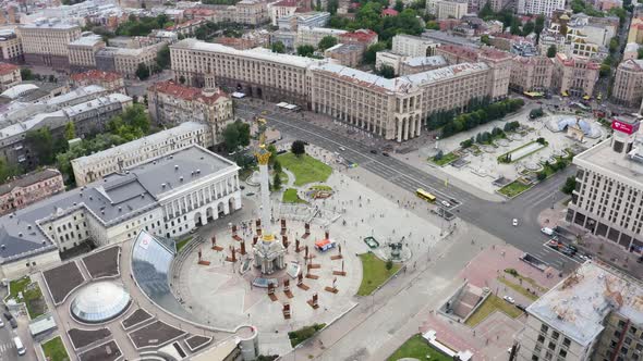 Aerial View of the Kyiv View