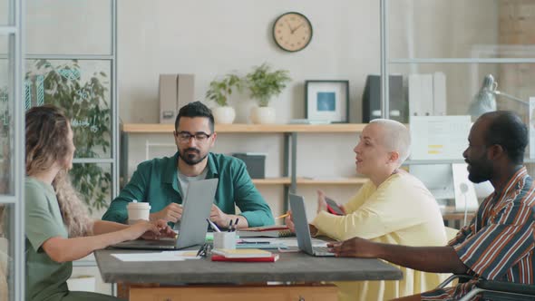 Diverse Business Team at Office Meeting