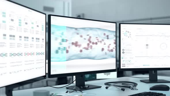 Anatomical X-Ray Examination Interface Checks Blood Type By Analyzing Veins alt