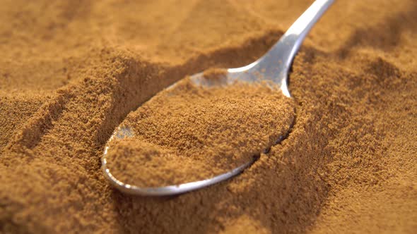 Instant roasted chicory root powder with cereal additives to replace traditional coffee