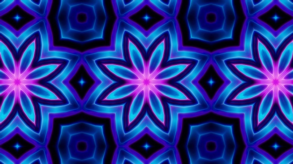 Neon Kaleidoscope 08