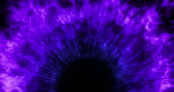 Abstract Color Burst Eye, smoke explosion, twirling mist (fog, smoke). alt