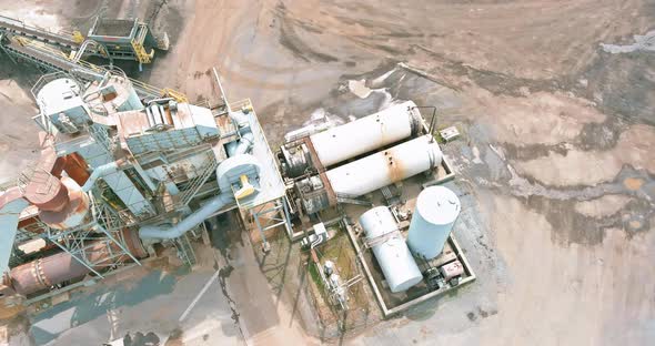 The Equipment for Production of Asphalt Concrete Plant