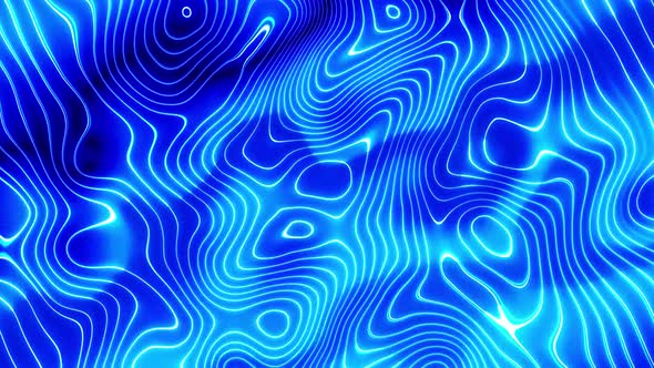 shiny line blue color wave abstract background. Vd 234