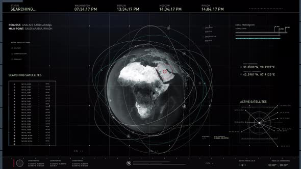 Tracking object. Saudi Arabia using the advanced smart spy technology system alt