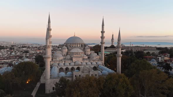 Suleymaniye Mosque in the Istanbul