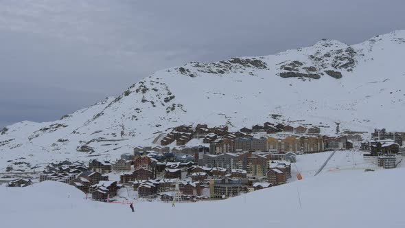 Val Thorens ski resort, France