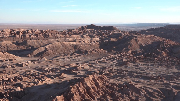 Martian landscapes of the Atacama Desert. Chile.
