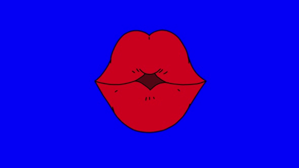 Lips Kiss Animation alt
