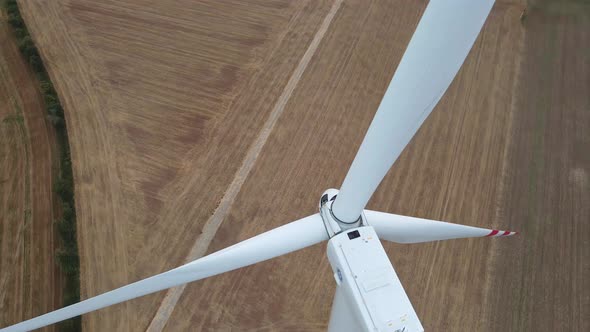 Wind Turbine in the Field