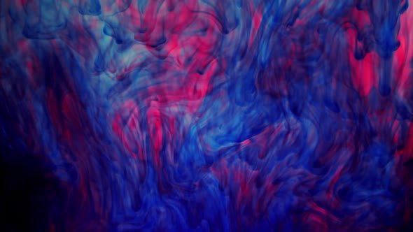 Abstract Colorful Paint Ink Explode Diffusion 