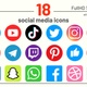 Social Media Icons - VideoHive Item for Sale