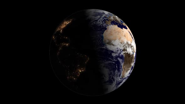 earth in space