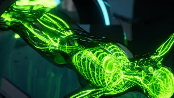 Science Anatomy Scan of Human Blood Vessels alt