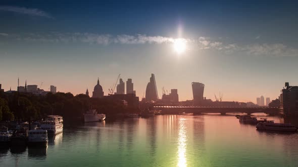 timelapse london city skyline skyscrapers architecture england urban