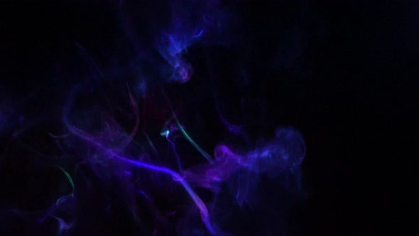 colorful smoke