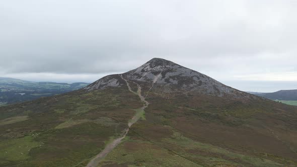 Dominative Great Sugar Loaf Mountain Wicklow Ireland