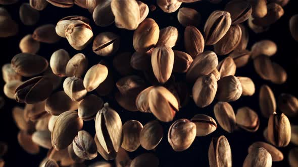 Pistachios Rise Up and Fall Down