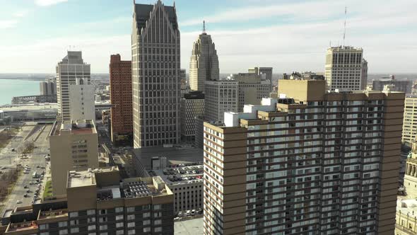 City of Detroit Michigan USA