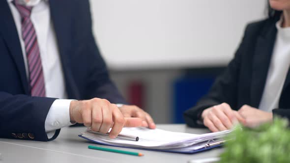 Stylish Business Person Handshaking Sign Agreement Enjoying Collaboration Closeup