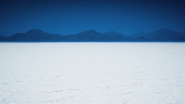 Bonneville Salt Flats in Utah