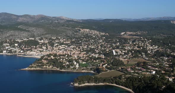 The Cassis bay, Provence, France