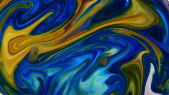 Abstract Background With Organic Effect  Fluid Painting 48