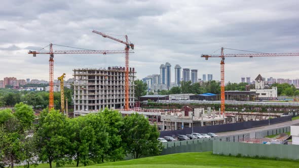 Concstruction Site of the New Building