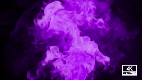 Realistic Purple Smoke Rising alt