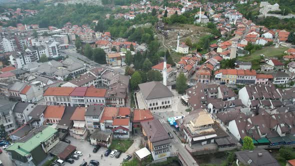 Cityscape Mosque Travnik