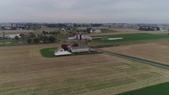 Amish Wedding in an Amish Farm Captured by a Drone