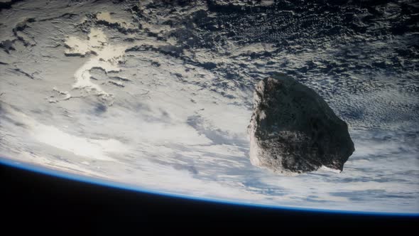 Dangerous Asteroid Approaching Planet Earth alt