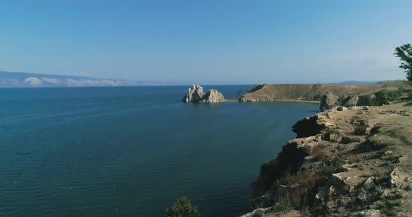 Baikal Lake in Summer Olkhon 