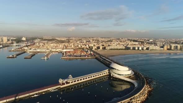 Harbour and City of Matosinhos, Portugal