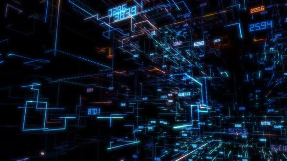 Flying Luminous Elements Counting Numbers alt