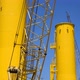 Panning Shot of Yellow Crane - VideoHive Item for Sale