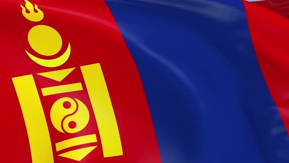 Mongolia Flag