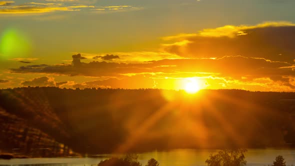 Sunrise on the Lake, time-lapse